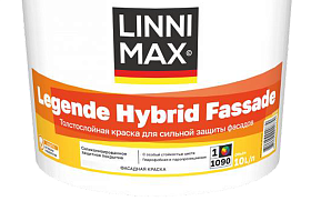 Краска силикон-модифицированная для фасада Linnimax Grand Legende Hybrid Fassade, база 1